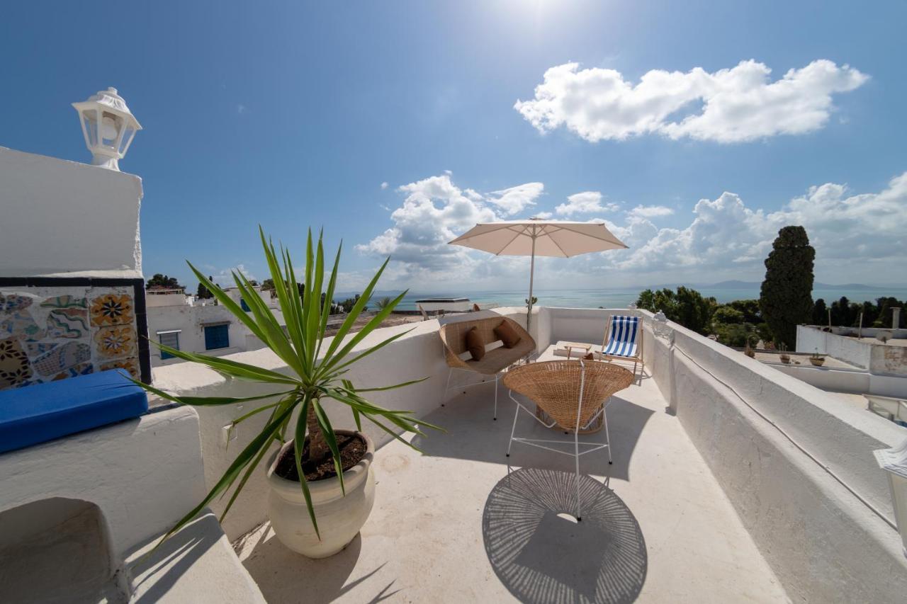 Charming Villa In The Heart Of Sidi Bousaid Sidi Bou Said Exterior foto