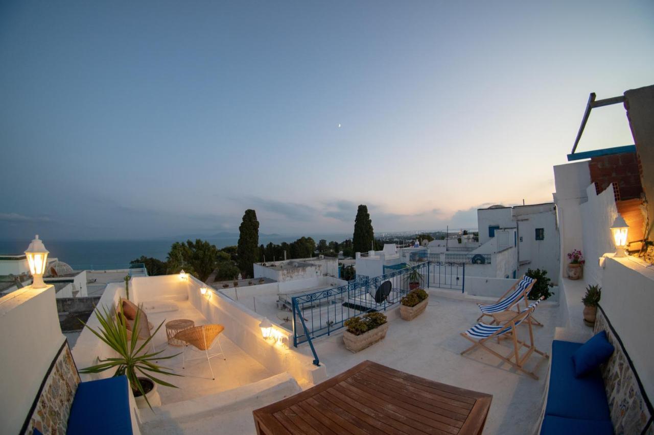 Charming Villa In The Heart Of Sidi Bousaid Sidi Bou Said Exterior foto