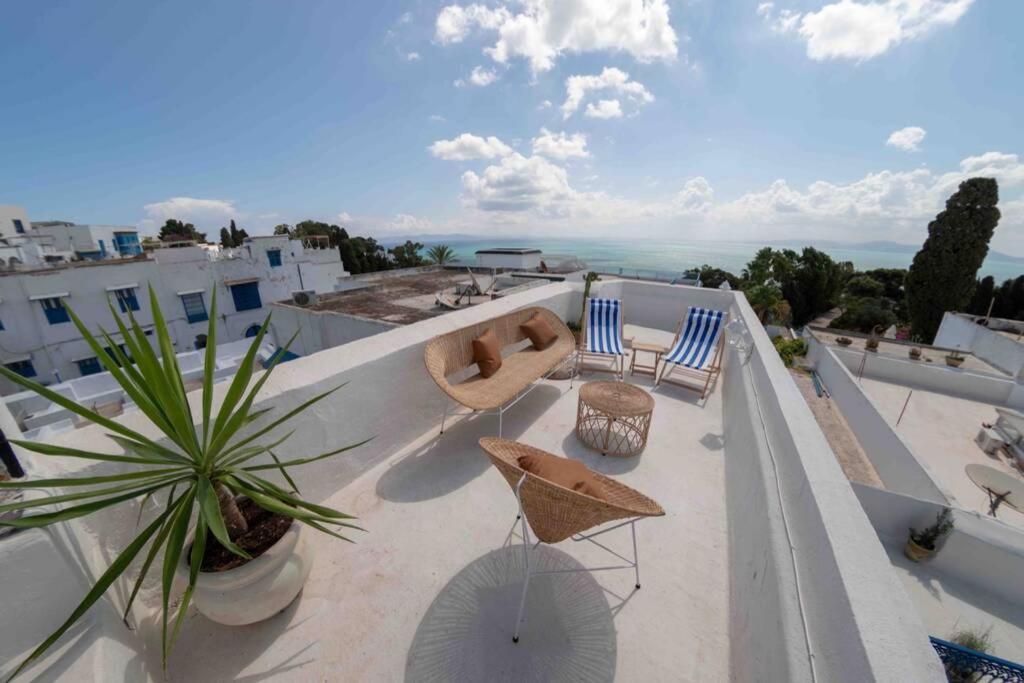 Charming Villa In The Heart Of Sidi Bousaid Sidi Bou Said Exterior foto